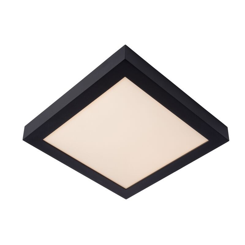 Lampă de tavan modernă neagră, Brice, 30W, LED 3000K, IP44 Lampă de tavan modernă neagră, Brice, 30W, LED 3000K, IP44