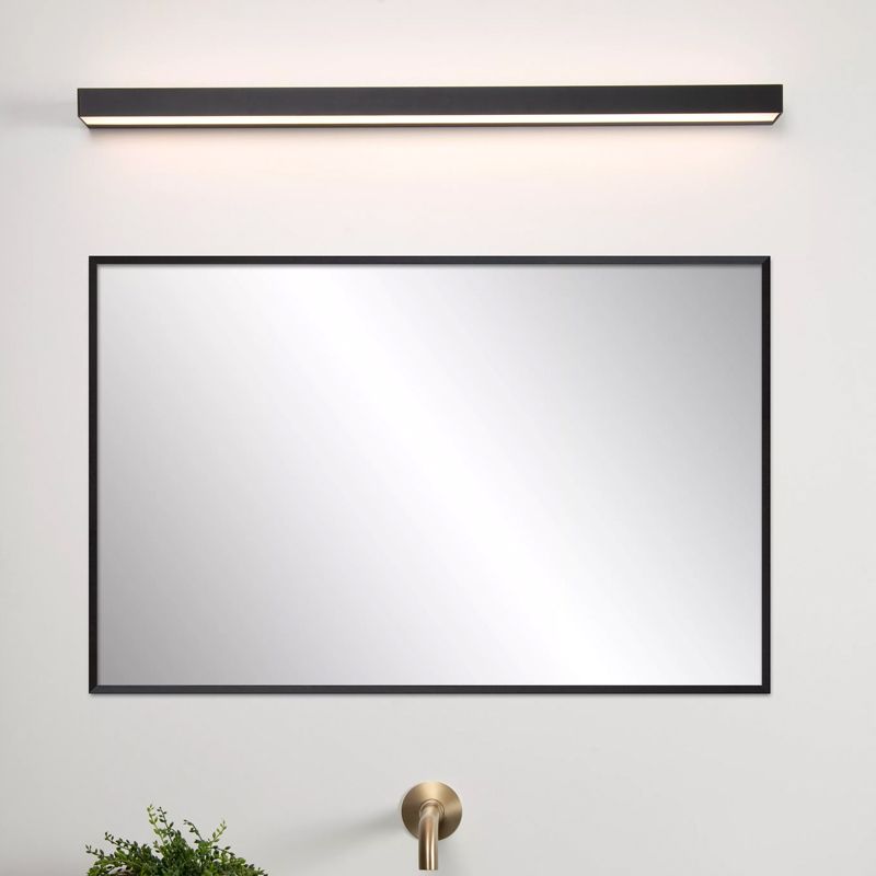 Aplică baie modernă neagră, Alexa, 13W, LED 3000K, IP44