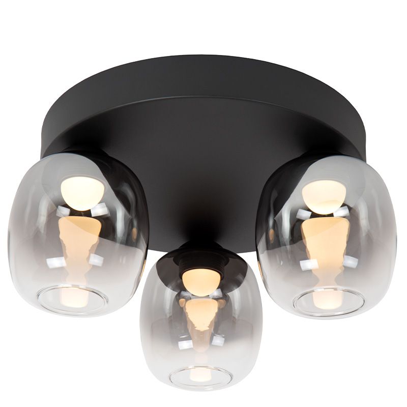 Lampă de tavan modernă gri, Tamino, 5,6W, LED 3000K