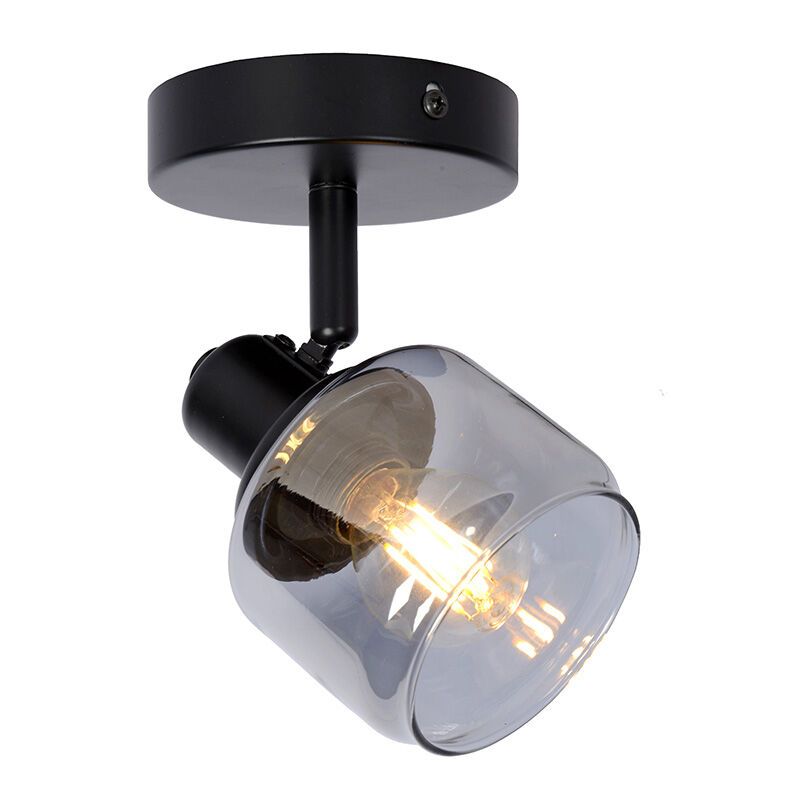 Spot de perete clasic negru, Bjorn