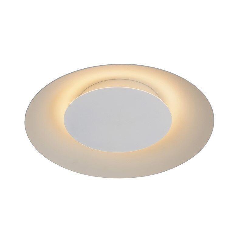 Lampă de tavan modernă albă, Foskal, 12W, LED 2700K