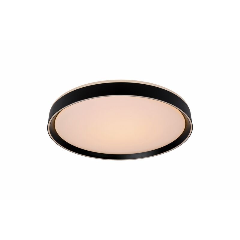 Lampă de tavan modernă neagră, Nuria, 18W, LED 2700K