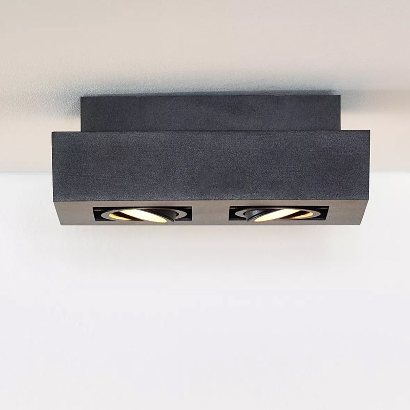 Spot LED de tavan modern negru, Xirax