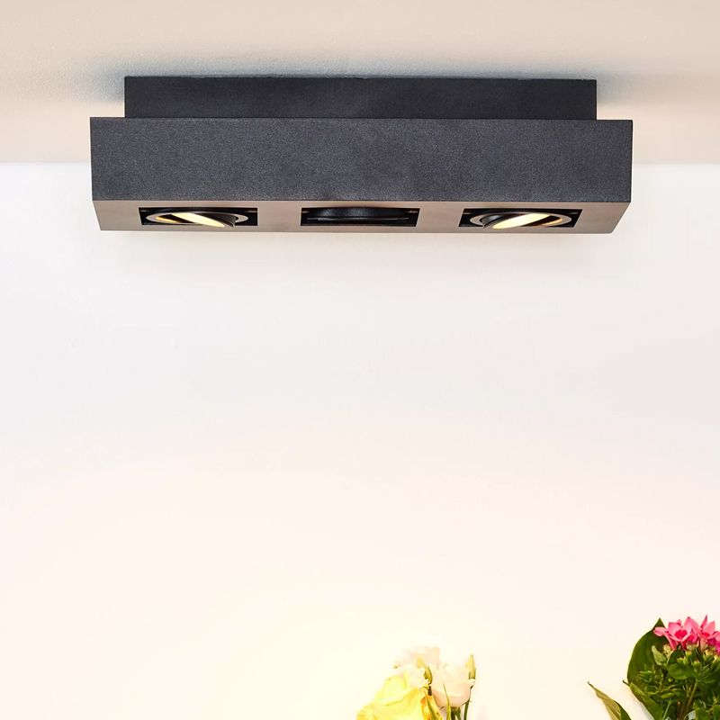 Spot LED de tavan modern negru, Xirax Spot LED de tavan modern negru, Xirax