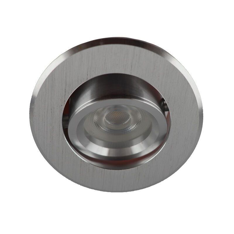 Mini spot din aluminiu argintiu, Bori Mini spot din aluminiu argintiu, Bori