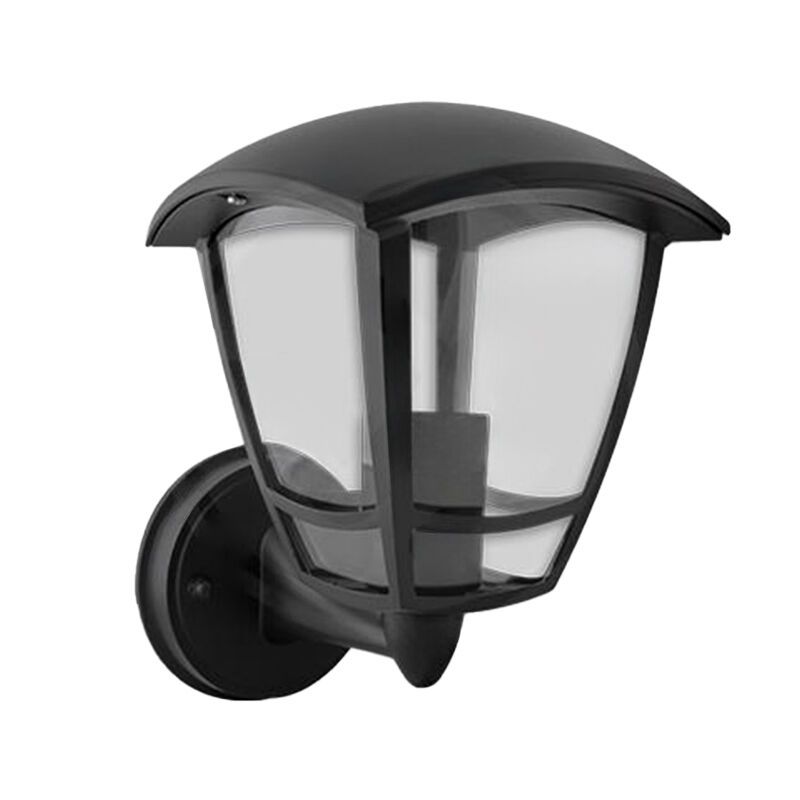 Lampă exterior clasică neagră, Sven, IP44
