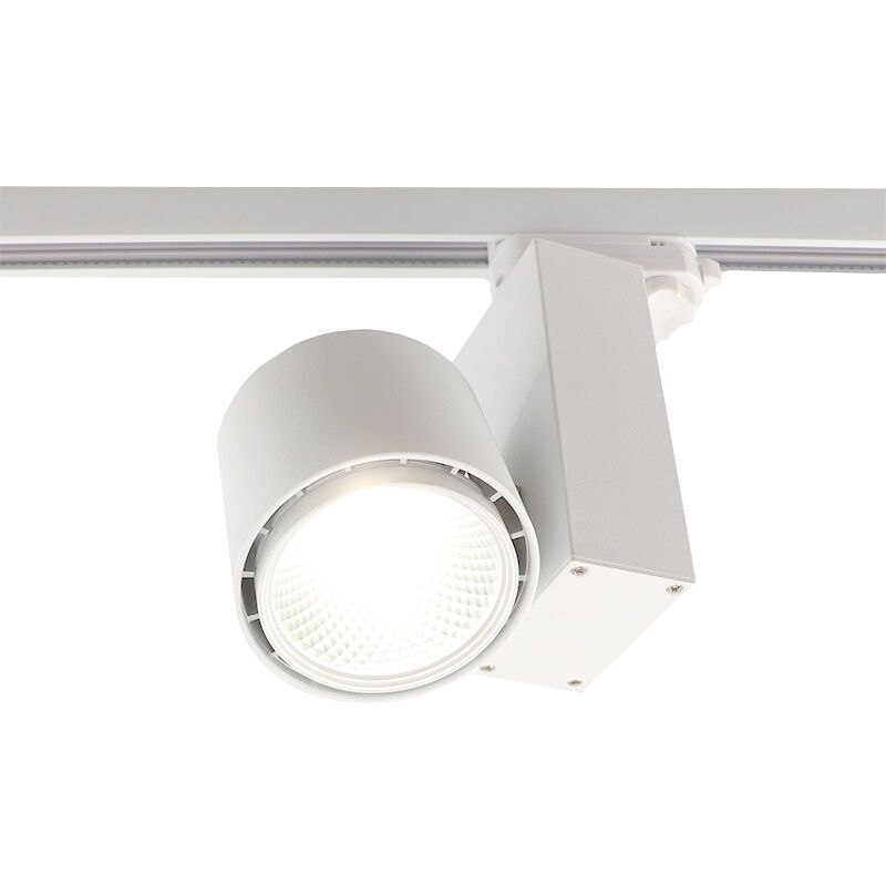 Spot de șină Bisolux Master B alb, driver Philips, 4000k, 20w, 36 de grade