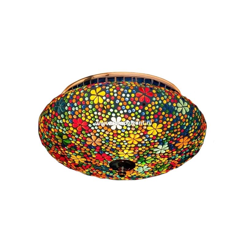 Lampă de tavan multicolor orientală, Mimoun