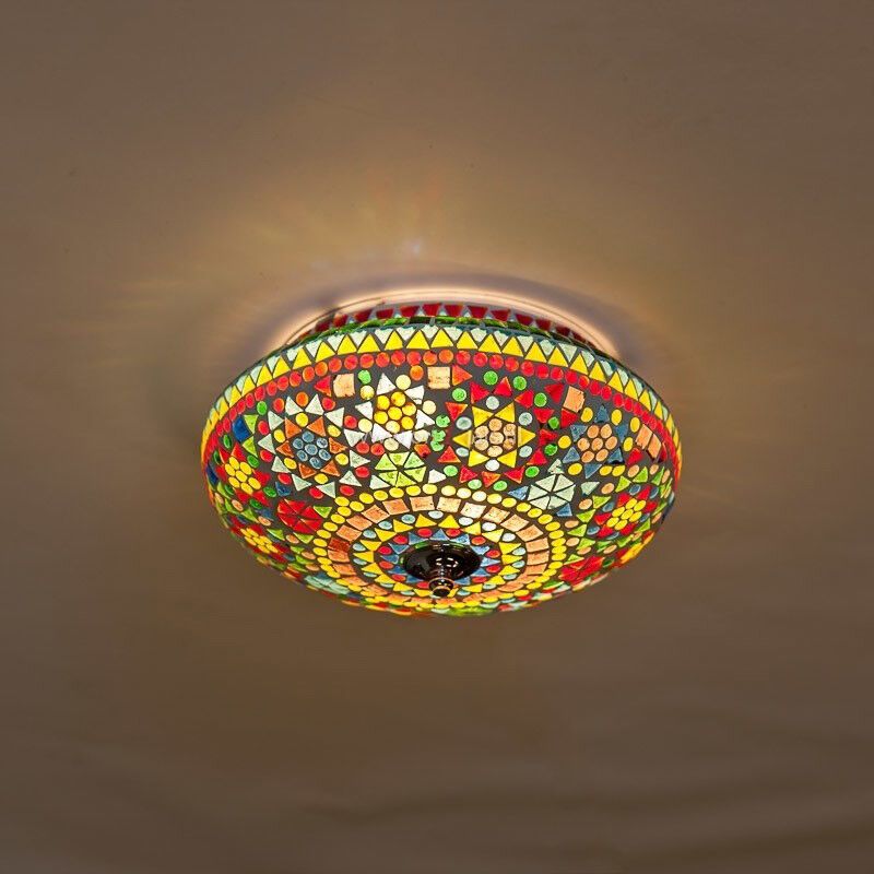 Lampă de tavan multicolor orientală, Mimoun
