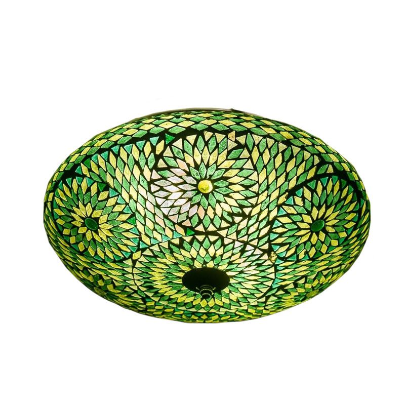 Lampă de tavan verde orientală, Louay