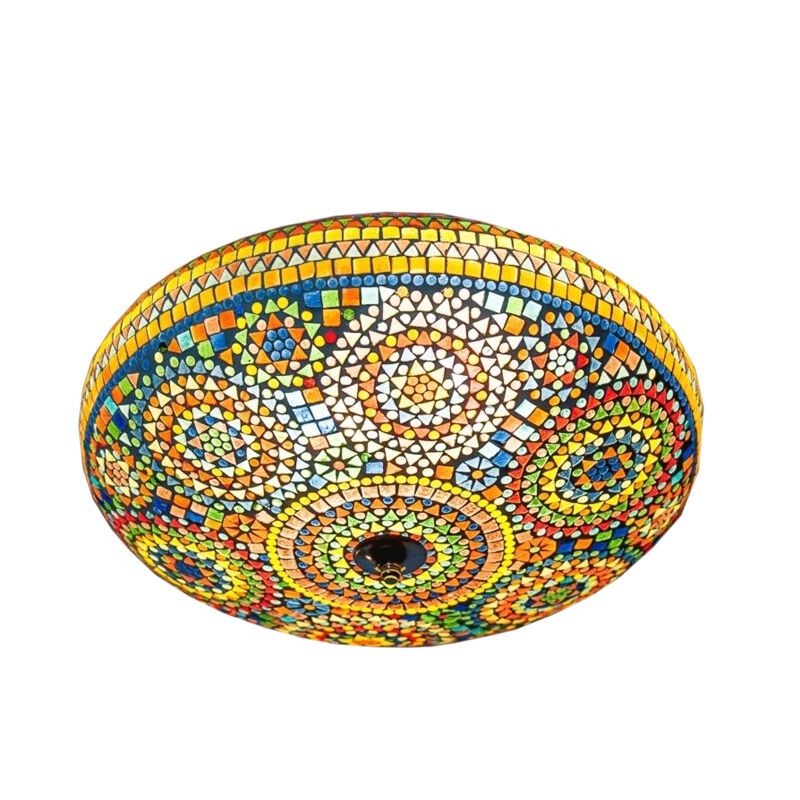 Lampă de tavan multicolor orientală, Annas