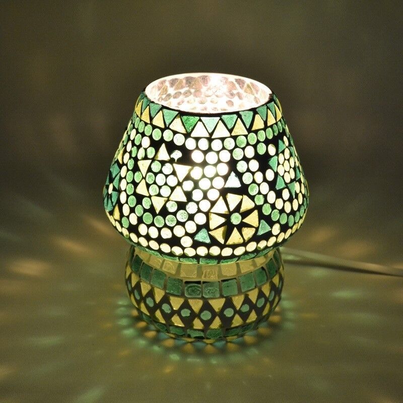 Lampă de masă verde orientală, Rachel