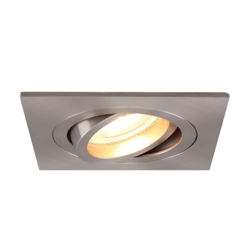 Spot încastrat crom din aluminiu, Scott