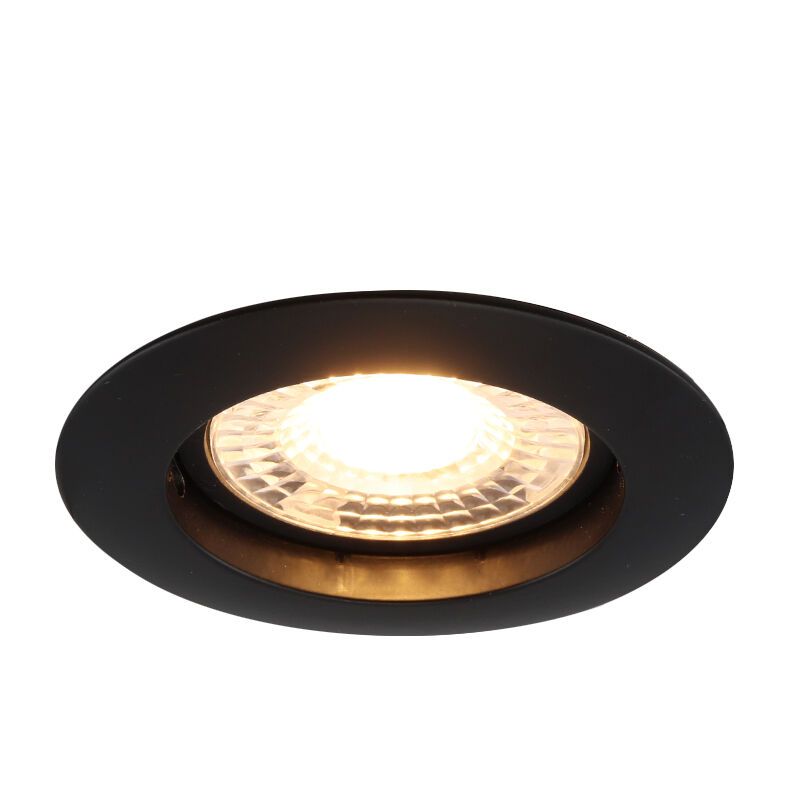 Spot încastrat negru din aluminiu, Rudo Spot încastrat negru din aluminiu, Rudo