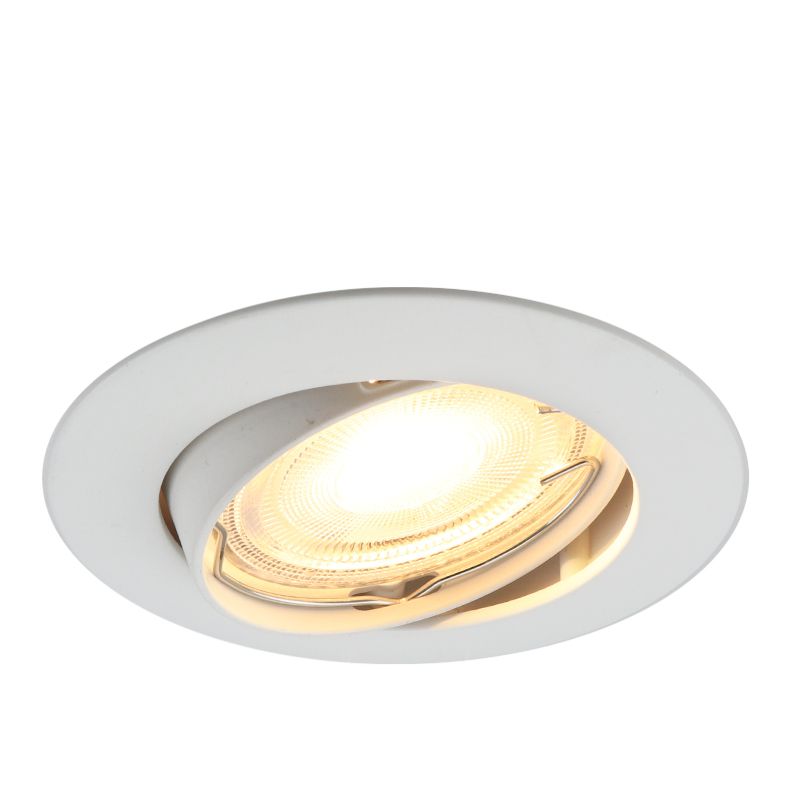Spot încastrat alb din aluminiu, Rudo Spot încastrat alb din aluminiu, Rudo