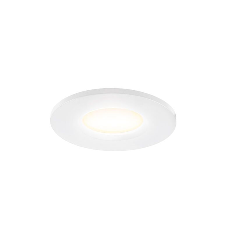Mini spot alb din aluminiu, Philomena, 3,4W, LED 3000K, IP44