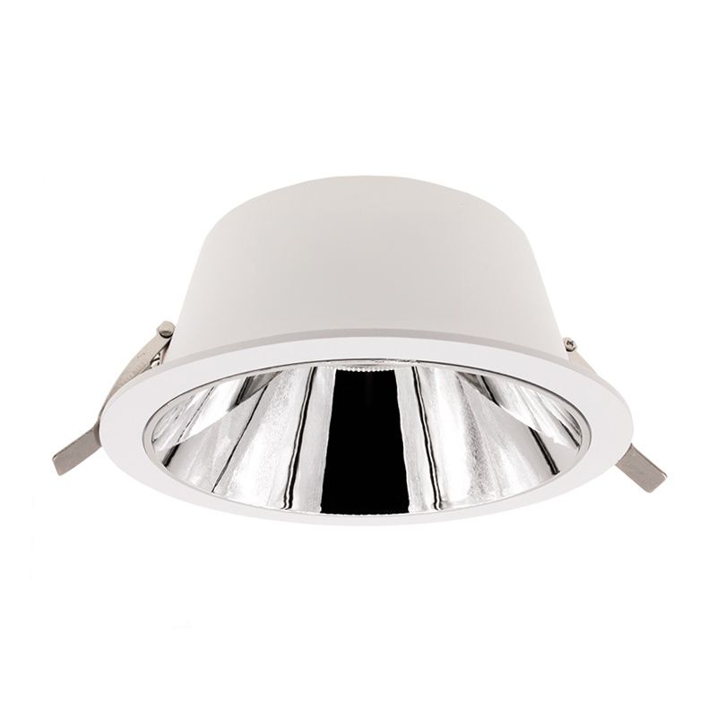 Downlight alb din aluminiu, Maud, 18W, LED white switch, IP22
