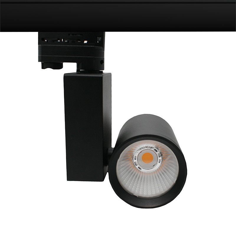 Spot de șină trifazat negru Deena, 18W, 3000K, Pro Spot de șină trifazat negru Deena, 18W, 3000K, Pro