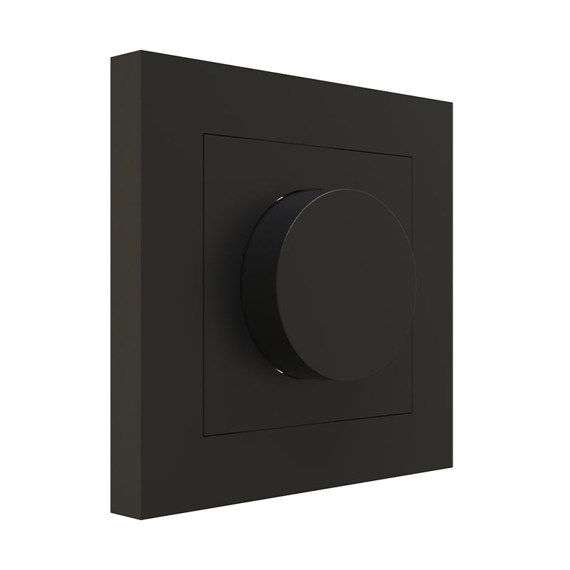 Placă de acoperire neagră pentru variator simplu