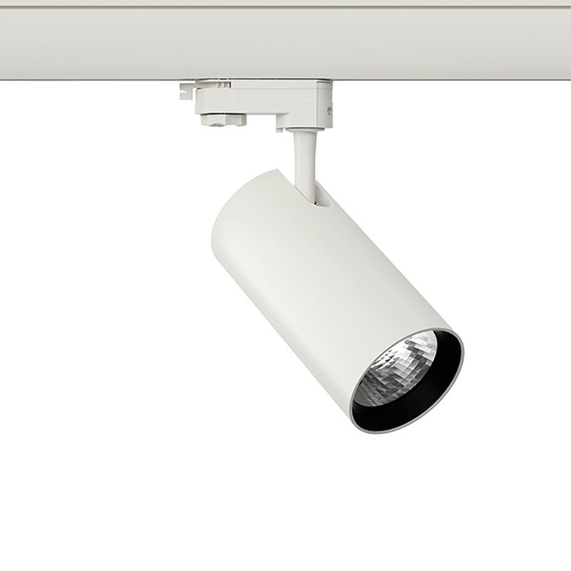 Spot de șină trifazat alb Esmiralda, 30W, 4000K, Pro