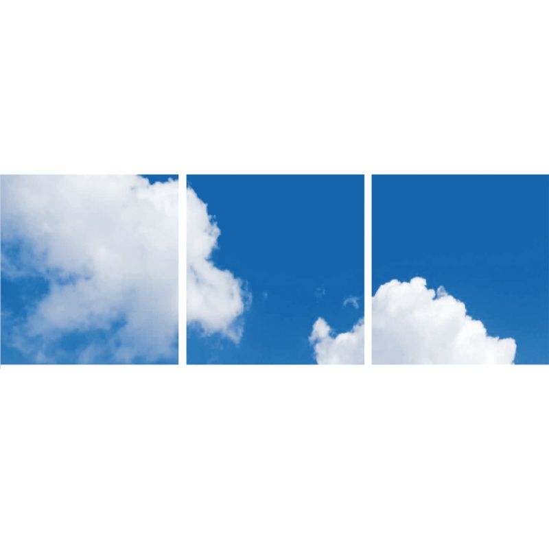 Imprimeu foto nor - set de 3 plăci acrilice cu imprimeu, pentru panouri LED de 60x60 cm