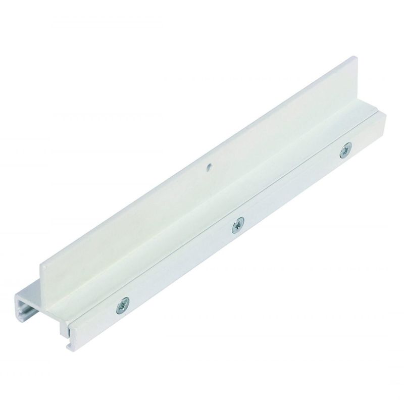 Sistem de suspensie pentru iluminat pe șină trifazat, 18 cm, alb, Pro