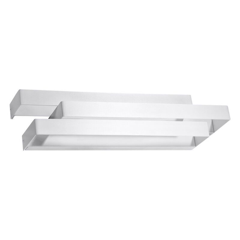 Aplică de perete up down din aluminiu albă, Keshia Aplică de perete up down din aluminiu albă, Keshia