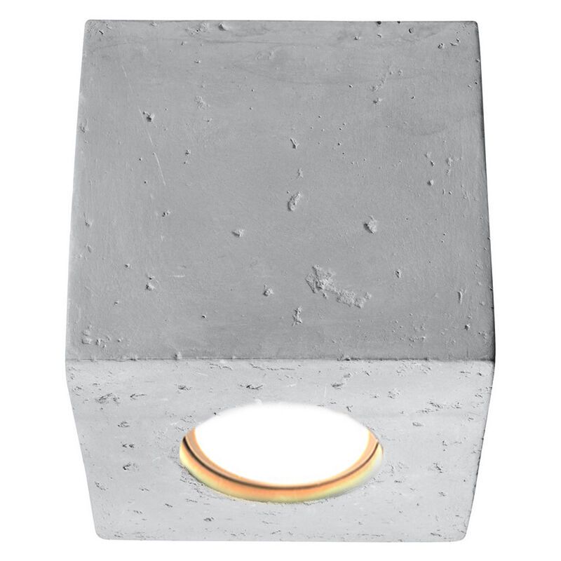 Aplică tavan din beton gri, Andro