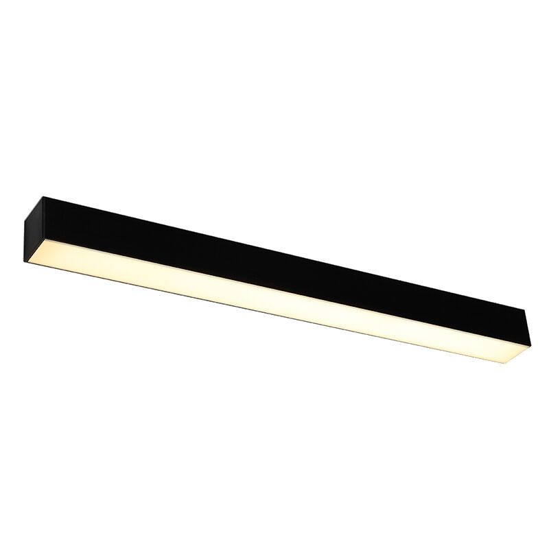 Aplică de perete din aluminiu neagră, Mascha, 22W, LED 3000K