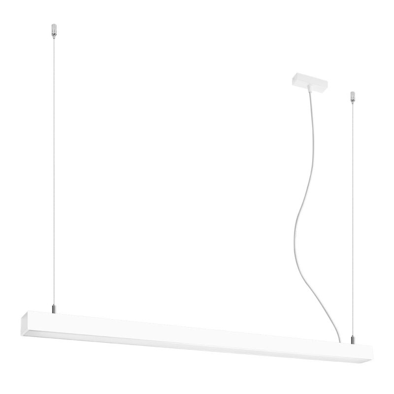 Lustră din aluminiu albă, Mascha, 38W, LED 3000K