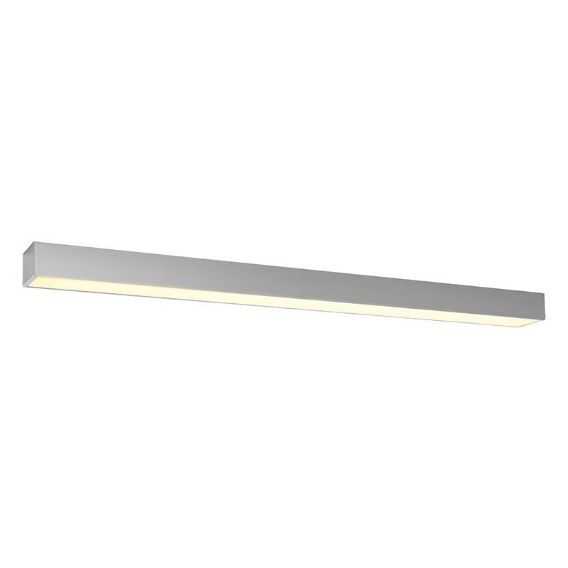 Plafonieră din aluminiu gri, Mascha, 38W, LED 3000K