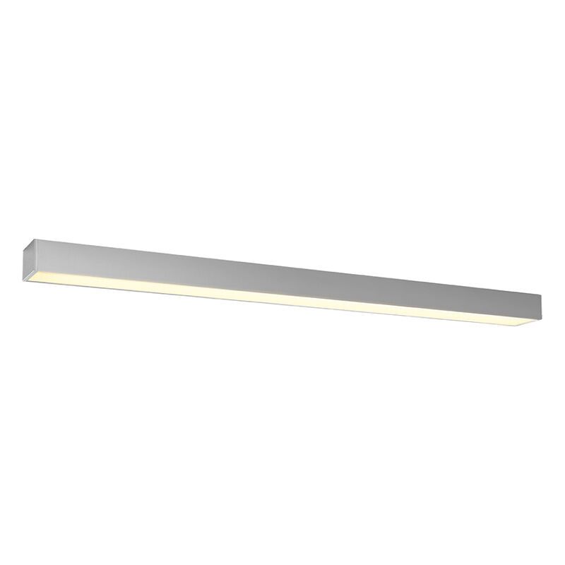 Aplică de perete din aluminiu gri, Mascha, 48W, LED 3000K