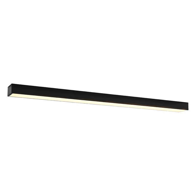 Plafonieră din aluminiu neagră, Mascha, 48W, LED 3000K