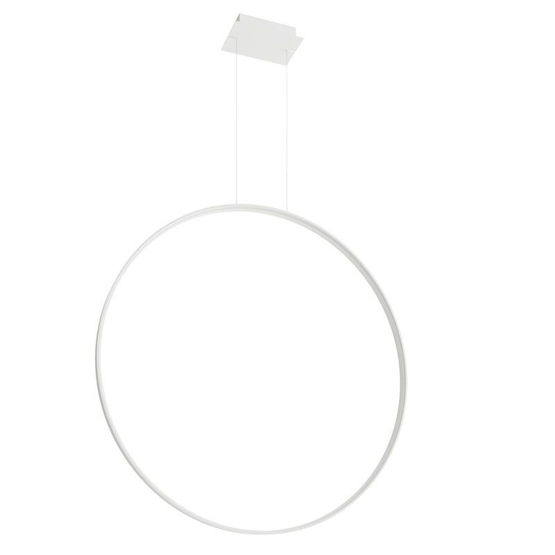 Lustră din aluminiu albă, Ringo, 70W, LED 3000K Lustră din aluminiu albă, Ringo, 70W, LED 3000K