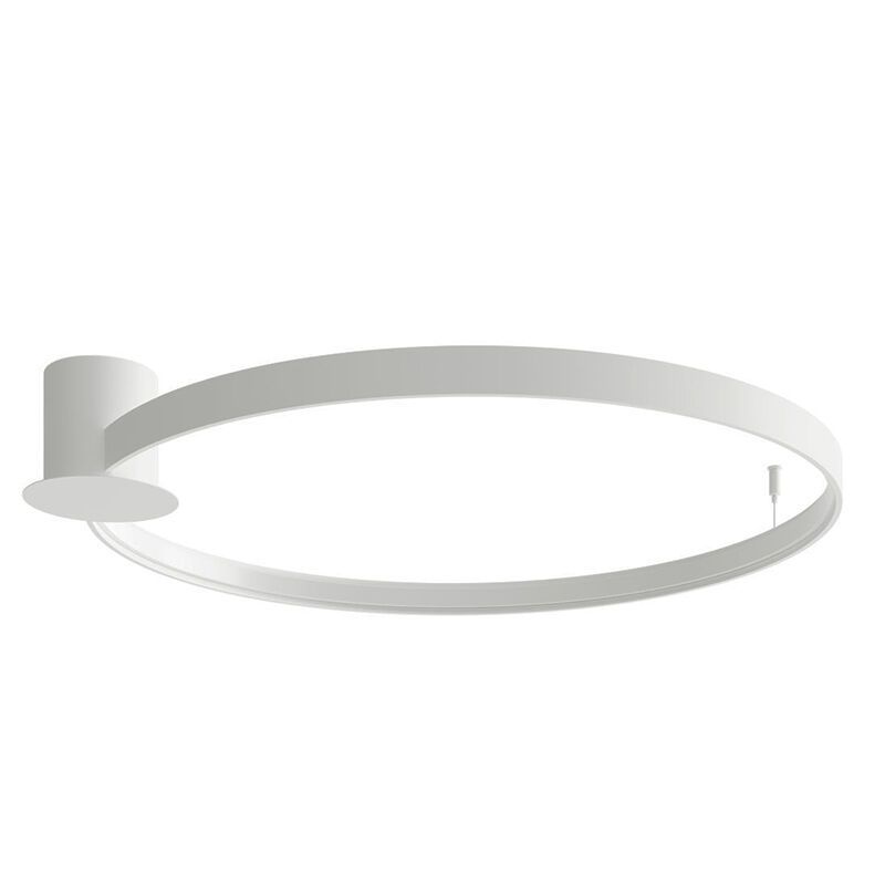 Lampă de tavan din aluminiu albă, Ringo, 50W, LED 3000K
