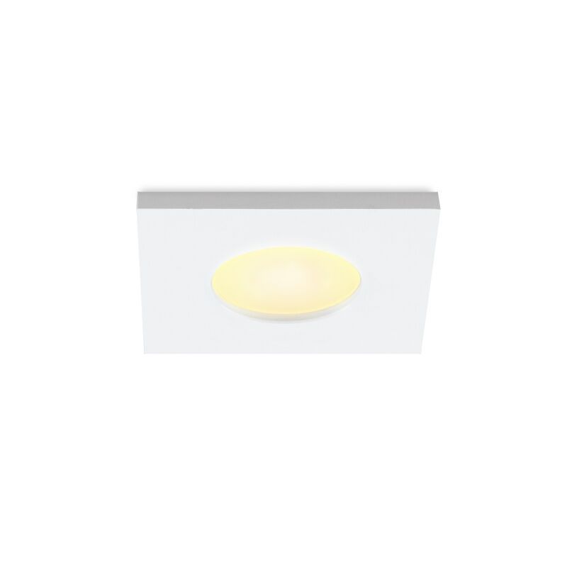 Spot încastrat pentru foișor din aluminiu alb, Dico, 3W, LED 2700K, IP65
