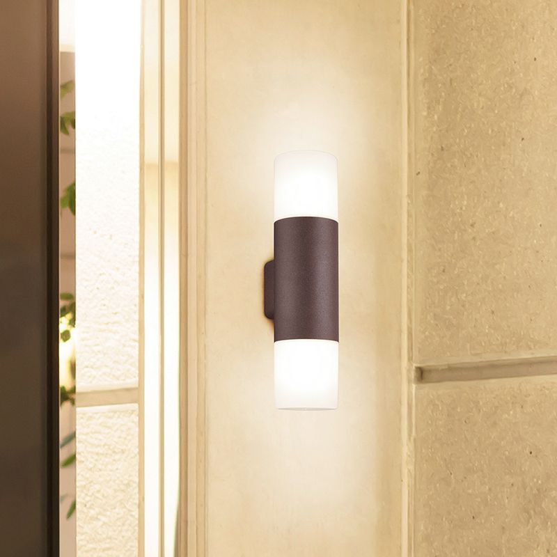 Lampă exterior modernă ruginie, Fjelso, IP44 Lampă exterior modernă ruginie, Fjelso, IP44