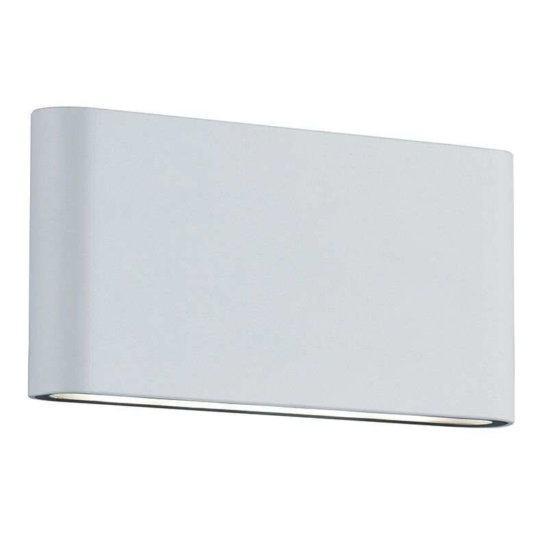 Aplică de perete up down modernă albă, Bridlington, 4,5W, LED 3000K, IP54