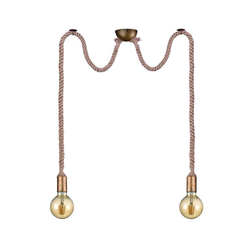 Aplică de perete fără abajur rustică bronz, Inca