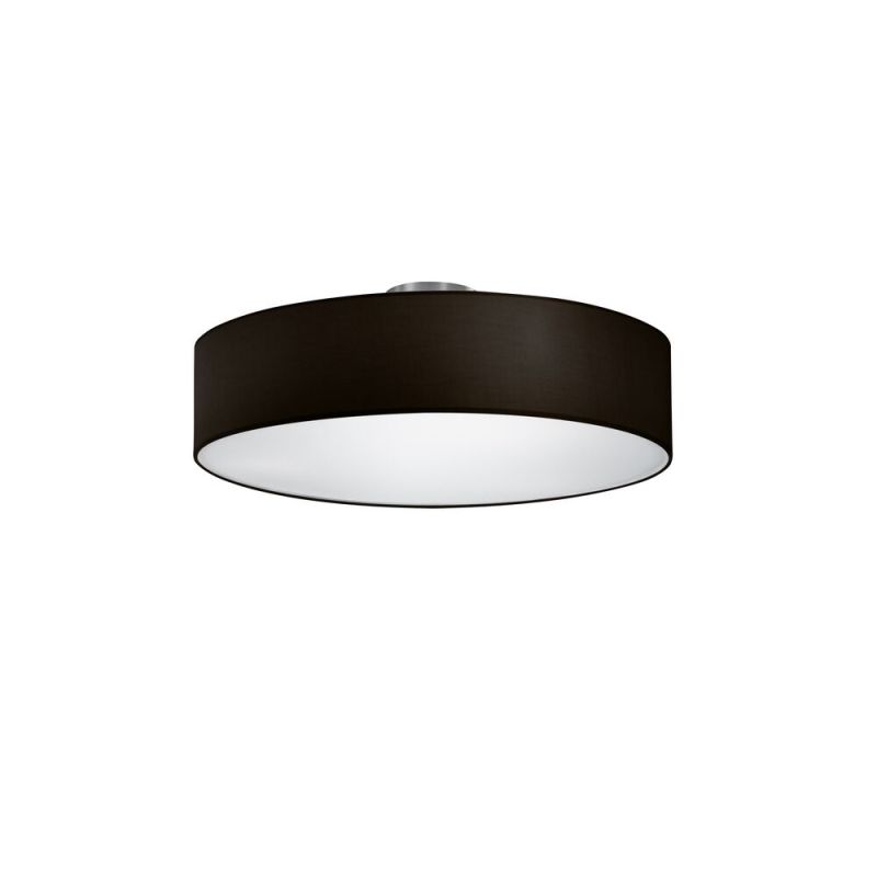 Lampă de tavan nichel din metal, Ledbury