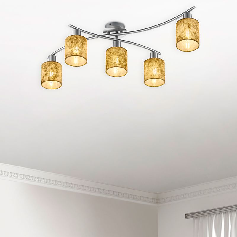 Lampă de tavan modernă neagră, Kyan Lampă de tavan modernă neagră, Kyan