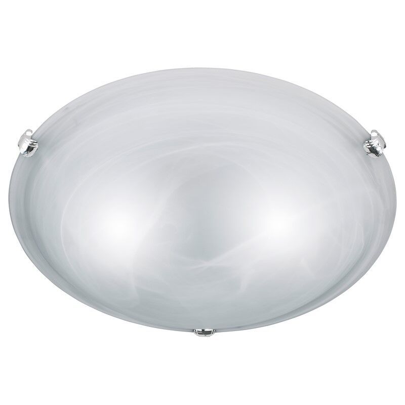 Lampă de tavan nichel din sticlă, Filia
