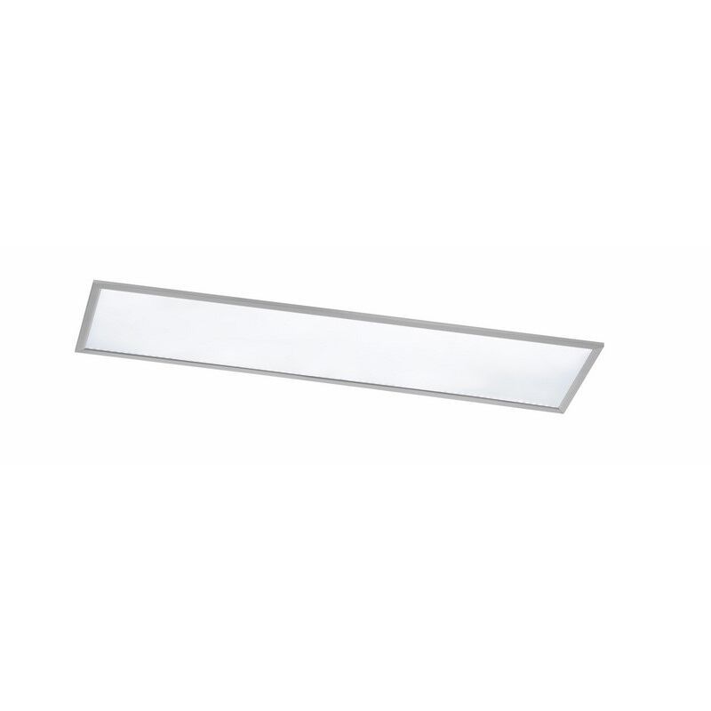 Lampă de tavan modernă nichel, Badria, 30W, LED 3000K