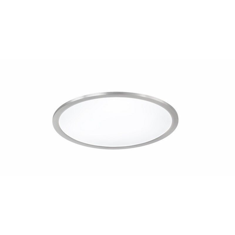 Lampă de tavan modernă nichel, Badria, 25W, LED 3000K