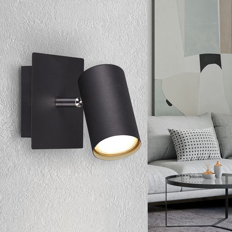 Spot de perete modern negru, Kaso