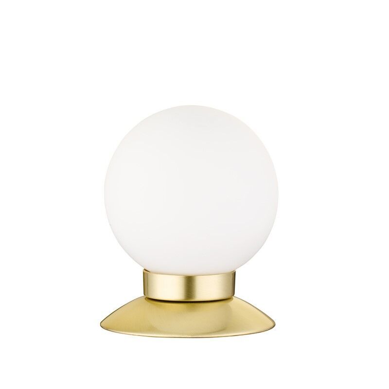Lampă de masă modernă alamă, Nolan, 3W, LED 3000K, con întrerupător