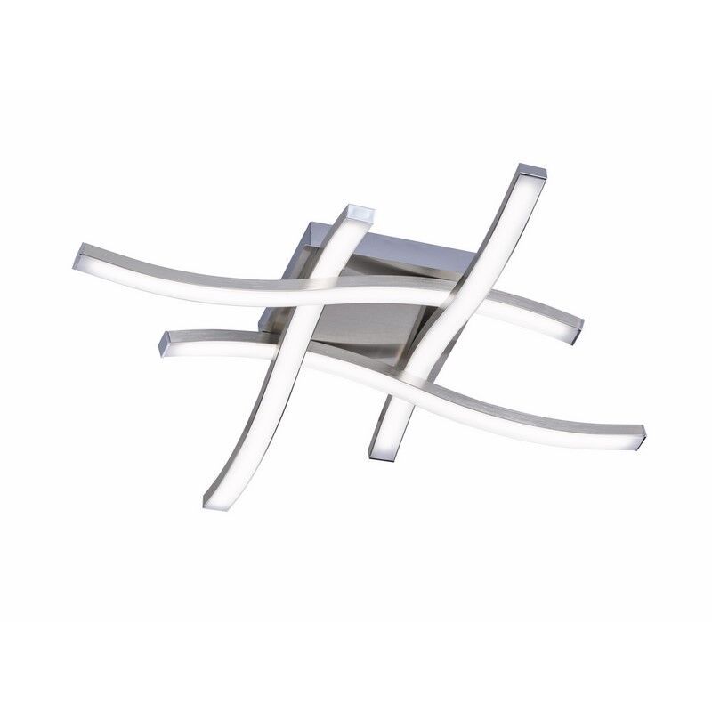 Lampă de tavan design nichel, Go, 5W, LED 3000K