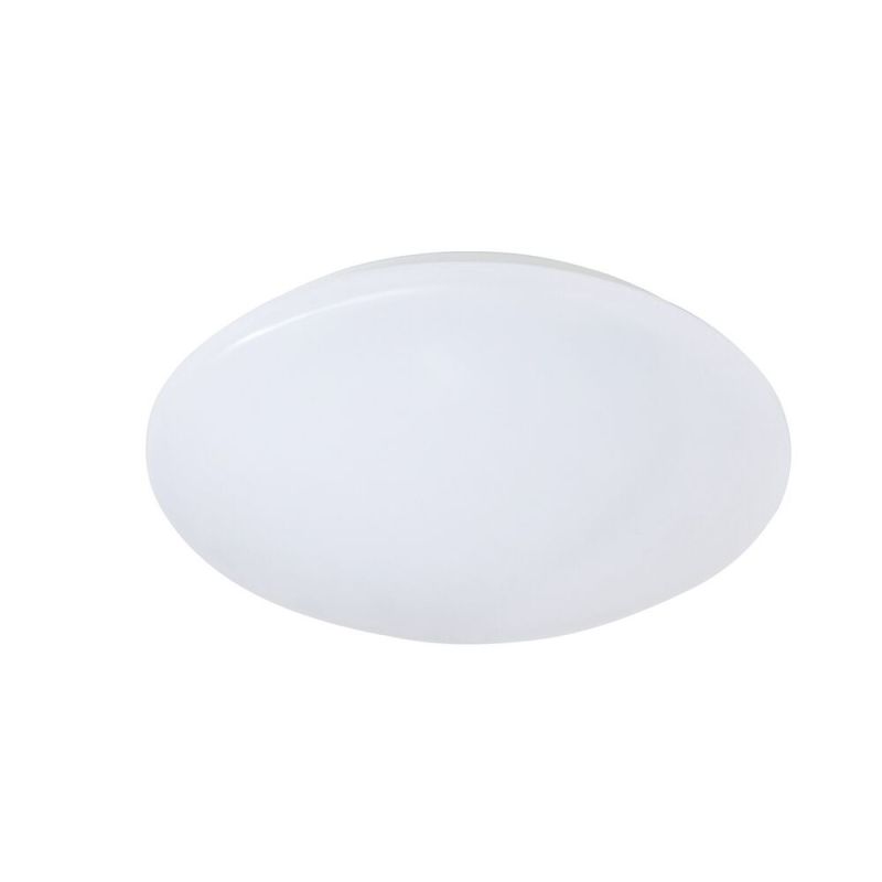 Lampă de tavan albă din plastic, Vanysia, 12W, LED 3000K, IP44