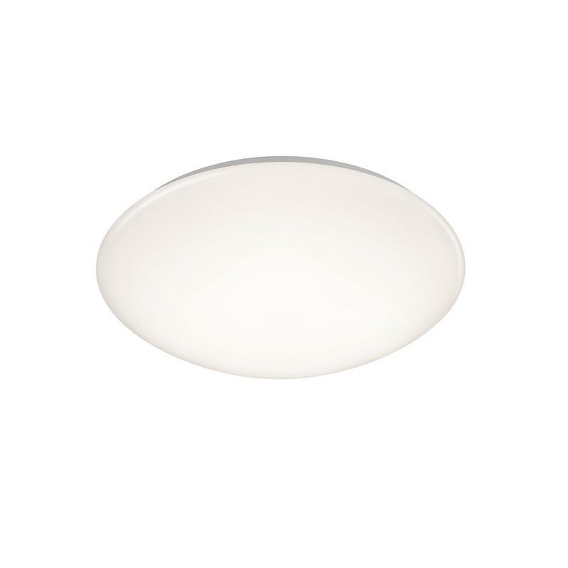 Lampă de tavan albă din plastic, Vanysia, 15W, LED 3000K, IP44
