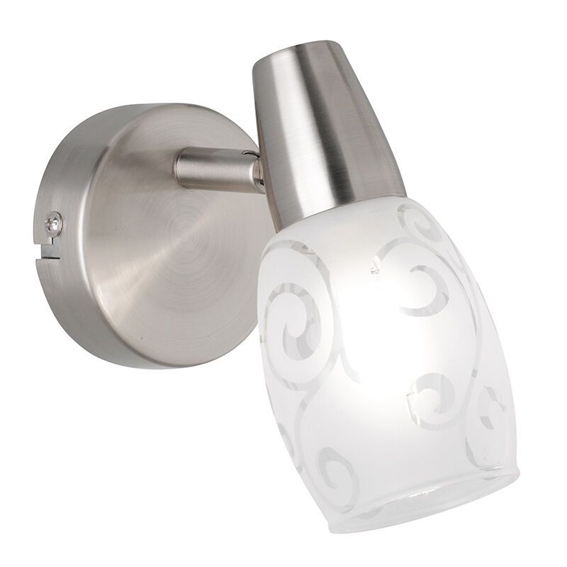 Spot de perete clasic nichel, Venya Spot de perete clasic nichel, Venya